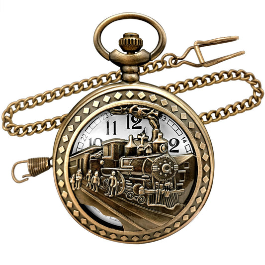 Cep saati | Vintage Buharlı Tren